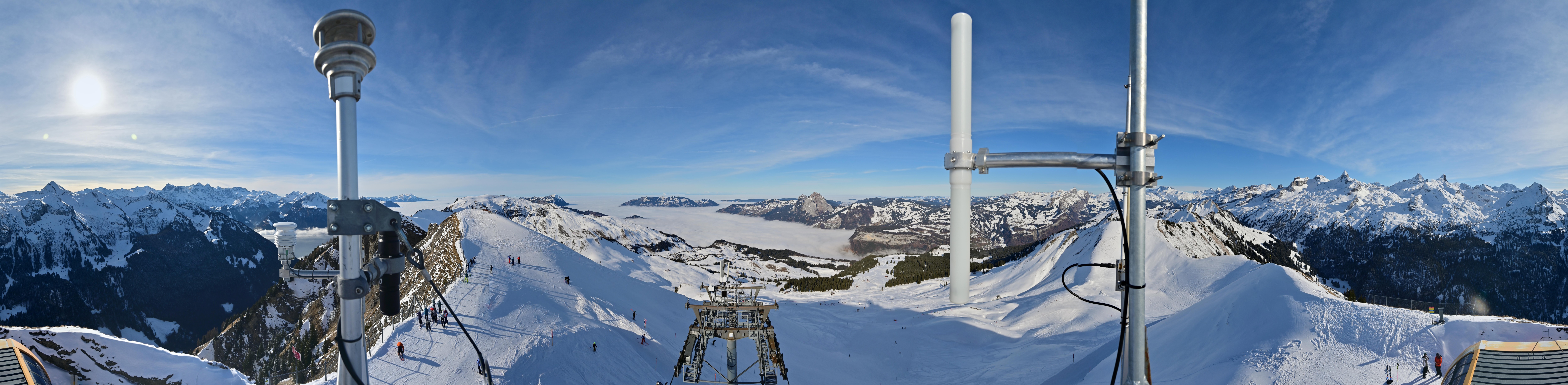 Archiv Foto Webcam Bergstation Klingenstock, Stoos