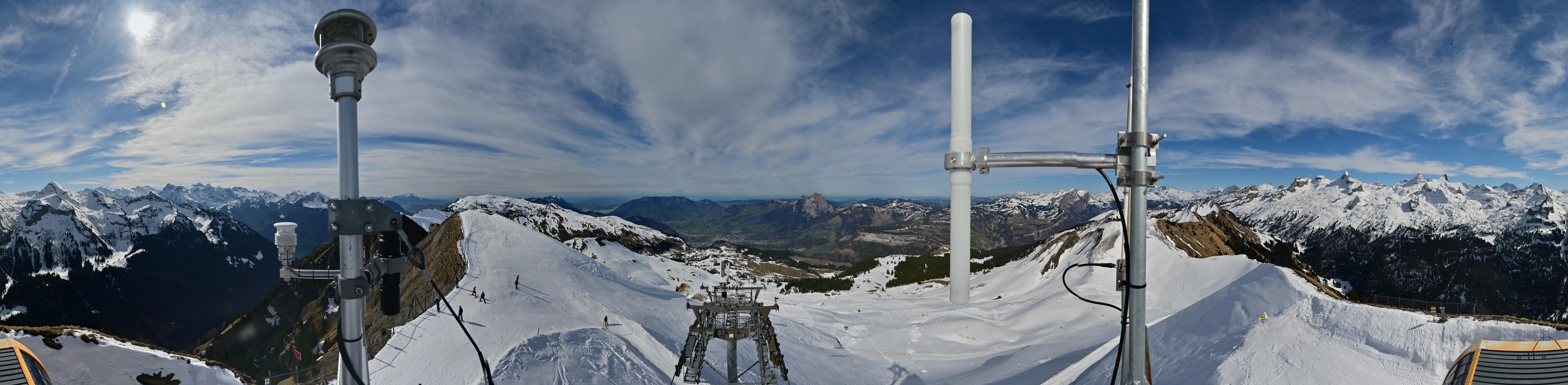 Archiv Foto Webcam Bergstation Klingenstock, Stoos