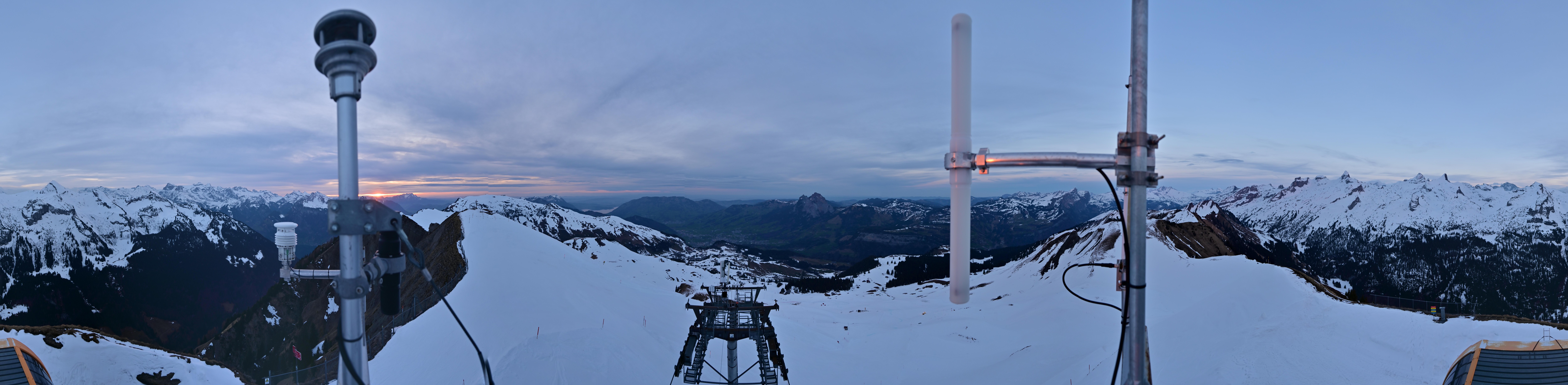 Archiv Foto Webcam Bergstation Klingenstock, Stoos