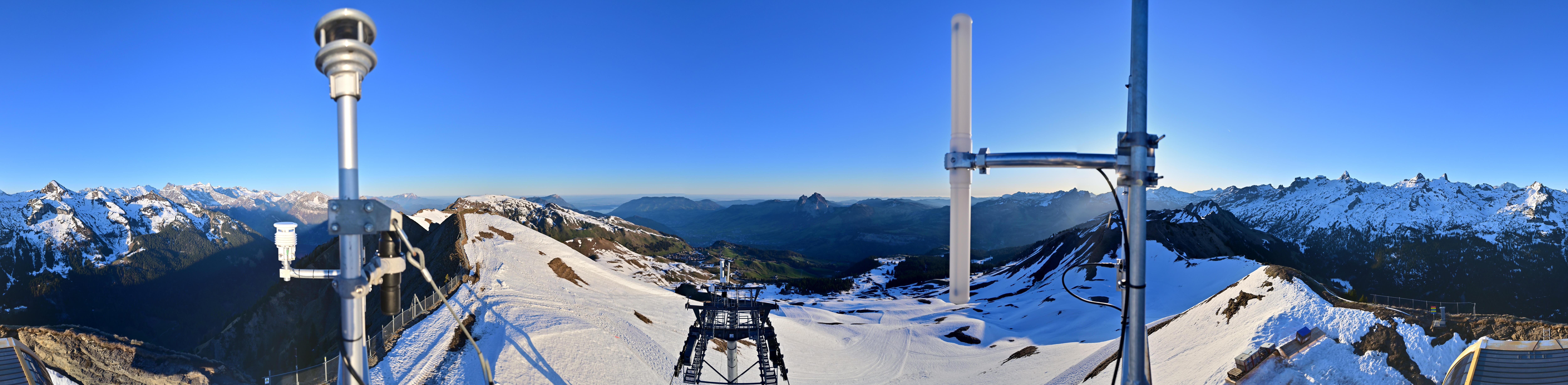 Archiv Foto Webcam Bergstation Klingenstock, Stoos