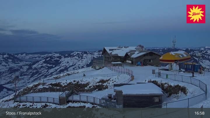 Archiv Foto Webcam Bergstation Fronalpstock, Stoos