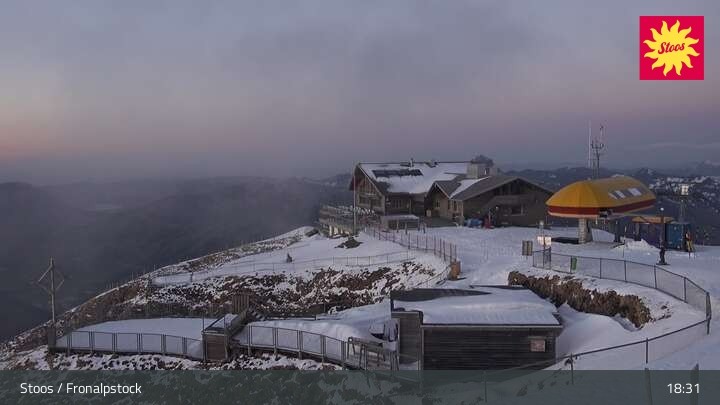 Archived image Webcam Top station Fronalpstock, Stoos