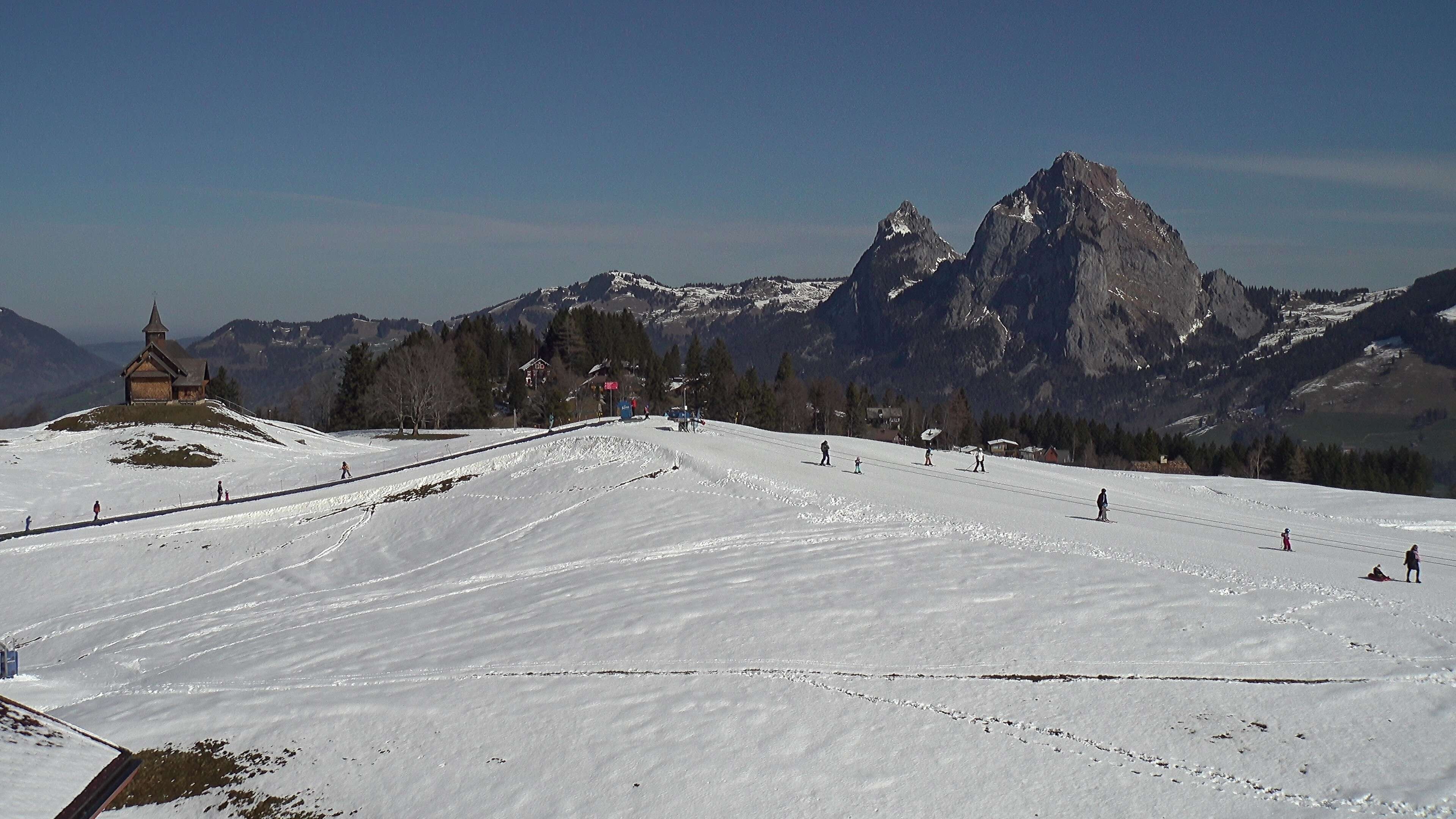 Archiv Foto Webcam Bergstation Standseilbahn Schwyz-Stoos, Vierwaldstättersee