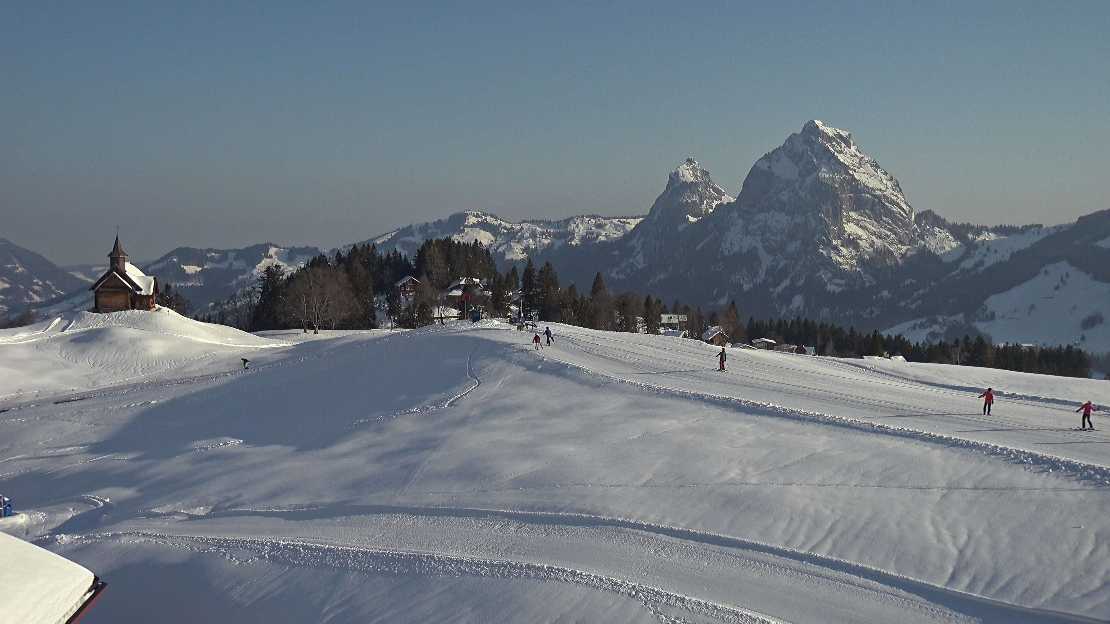 Archiv Foto Webcam Bergstation Standseilbahn Schwyz-Stoos, Vierwaldstättersee