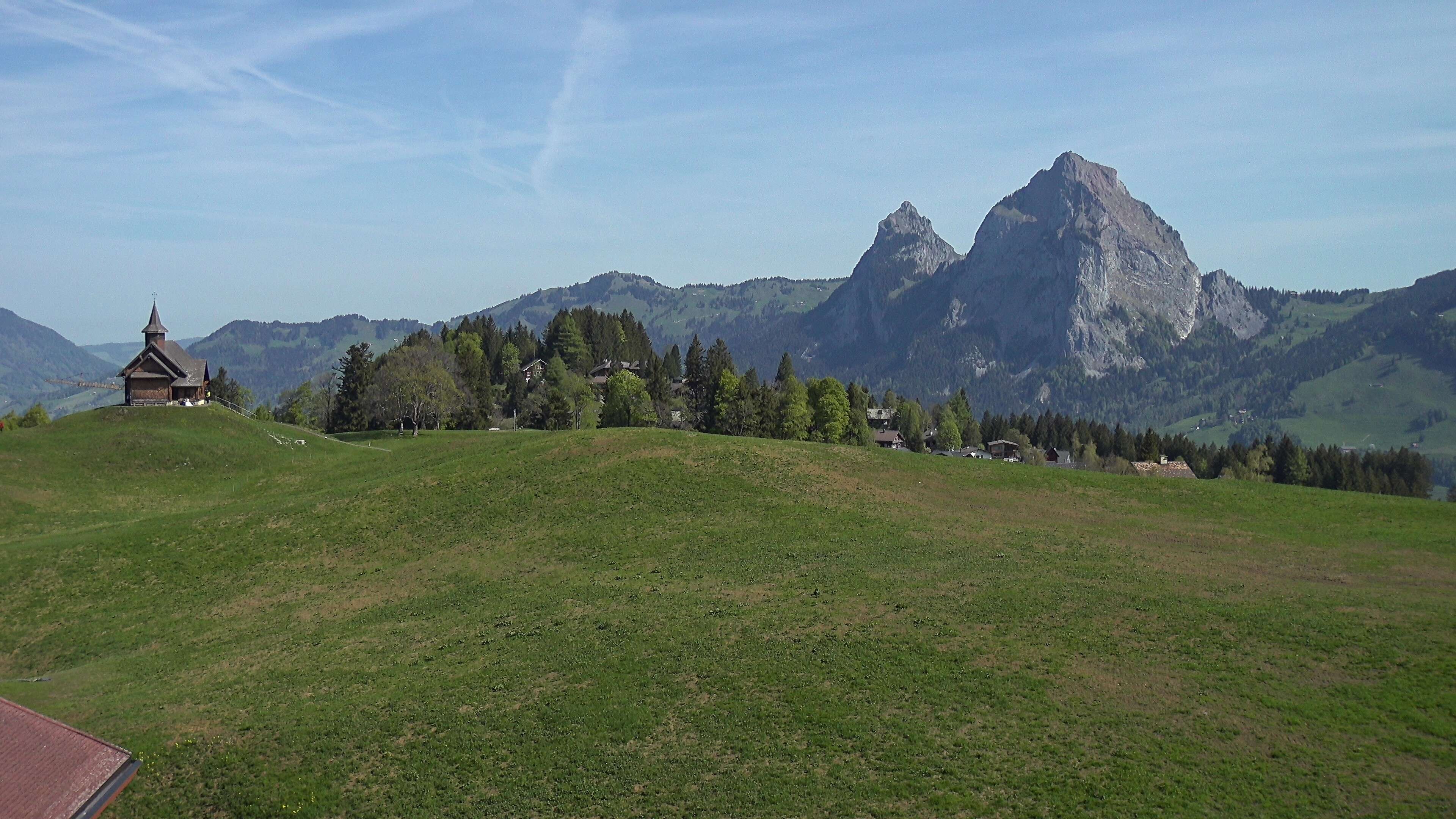 Archiv Foto Webcam Bergstation Standseilbahn Schwyz-Stoos, Vierwaldstättersee