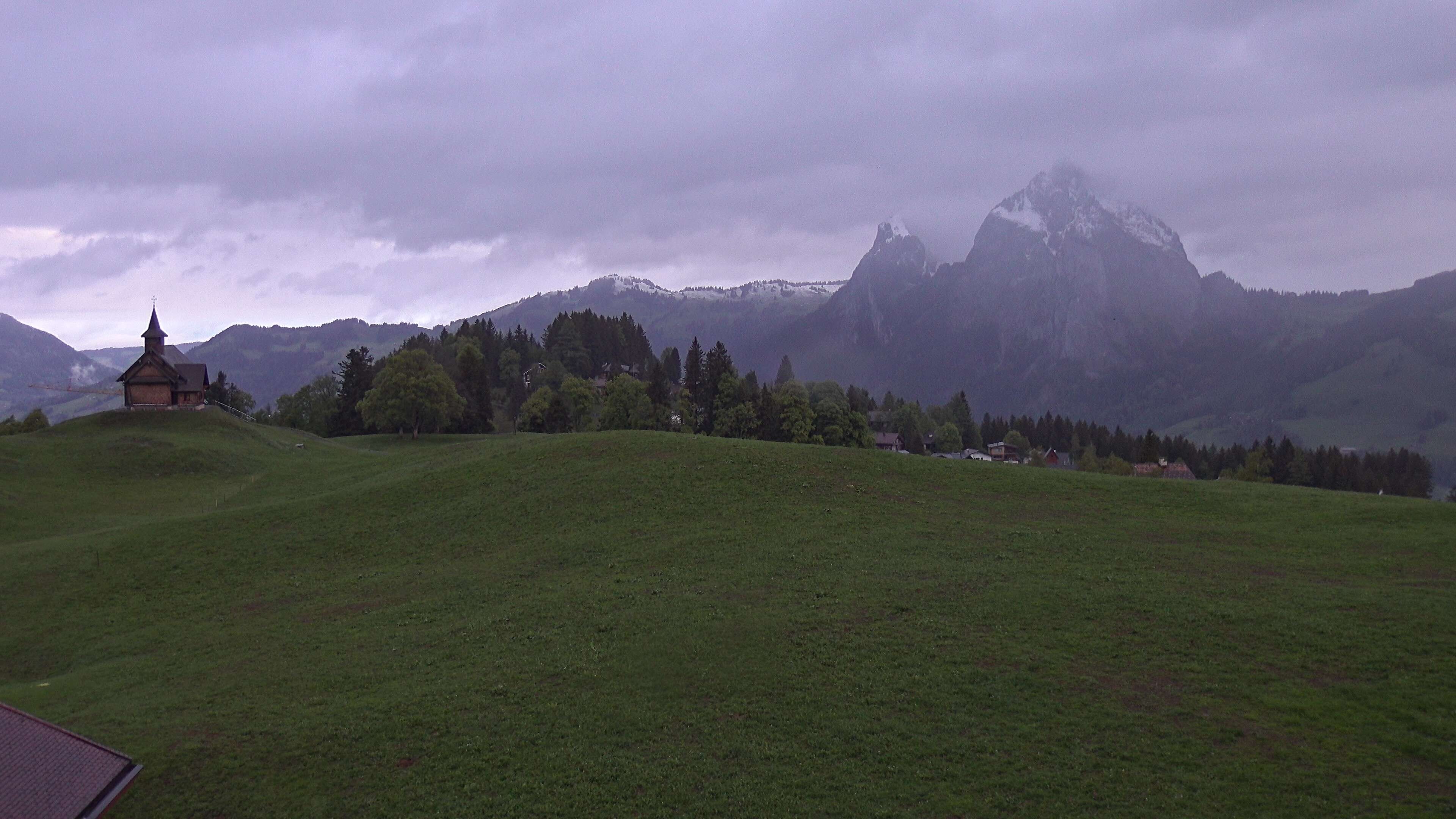 Archiv Foto Webcam Bergstation Standseilbahn Schwyz-Stoos, Vierwaldstättersee