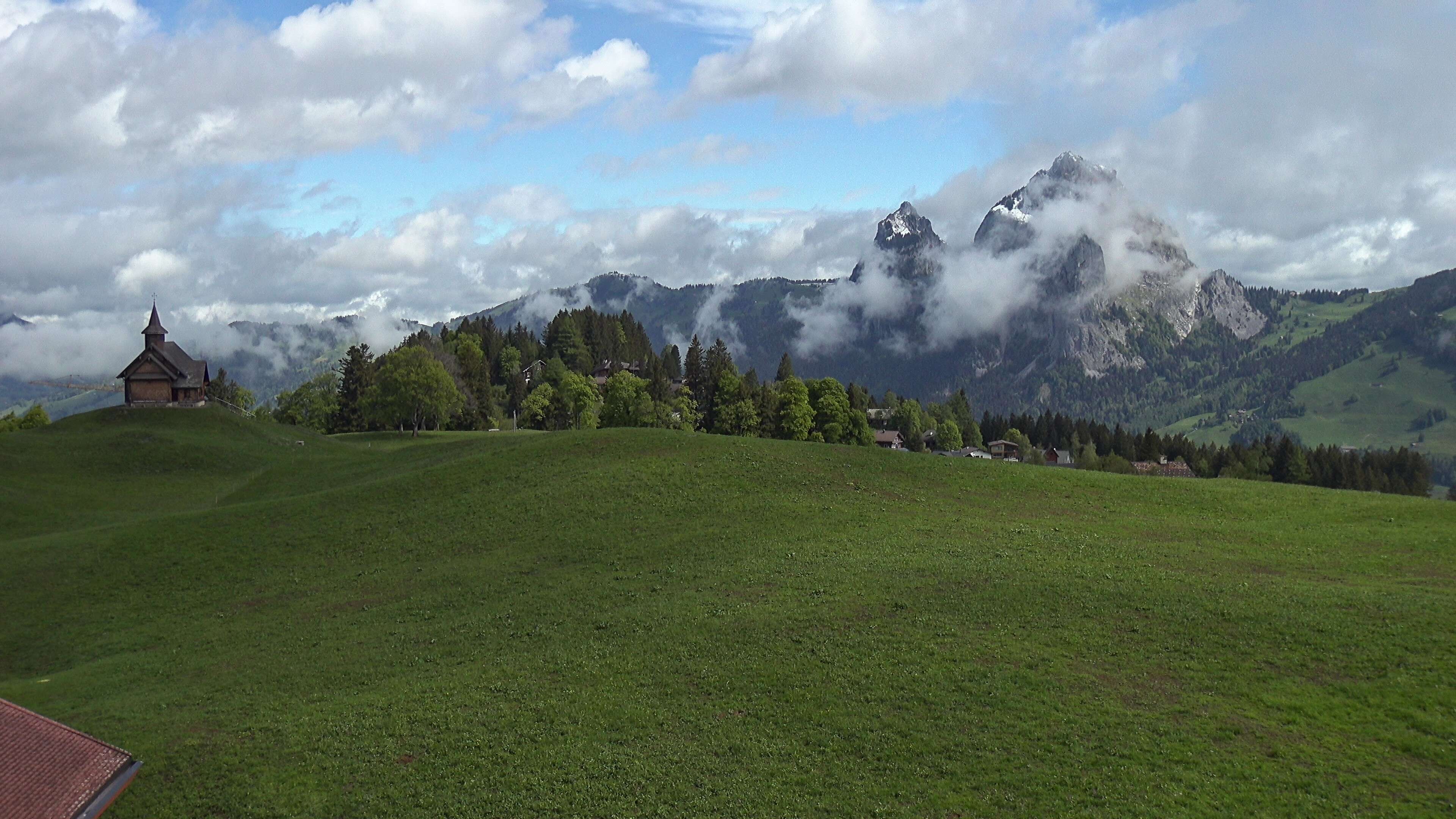 Archiv Foto Webcam Bergstation Standseilbahn Schwyz-Stoos, Vierwaldstättersee