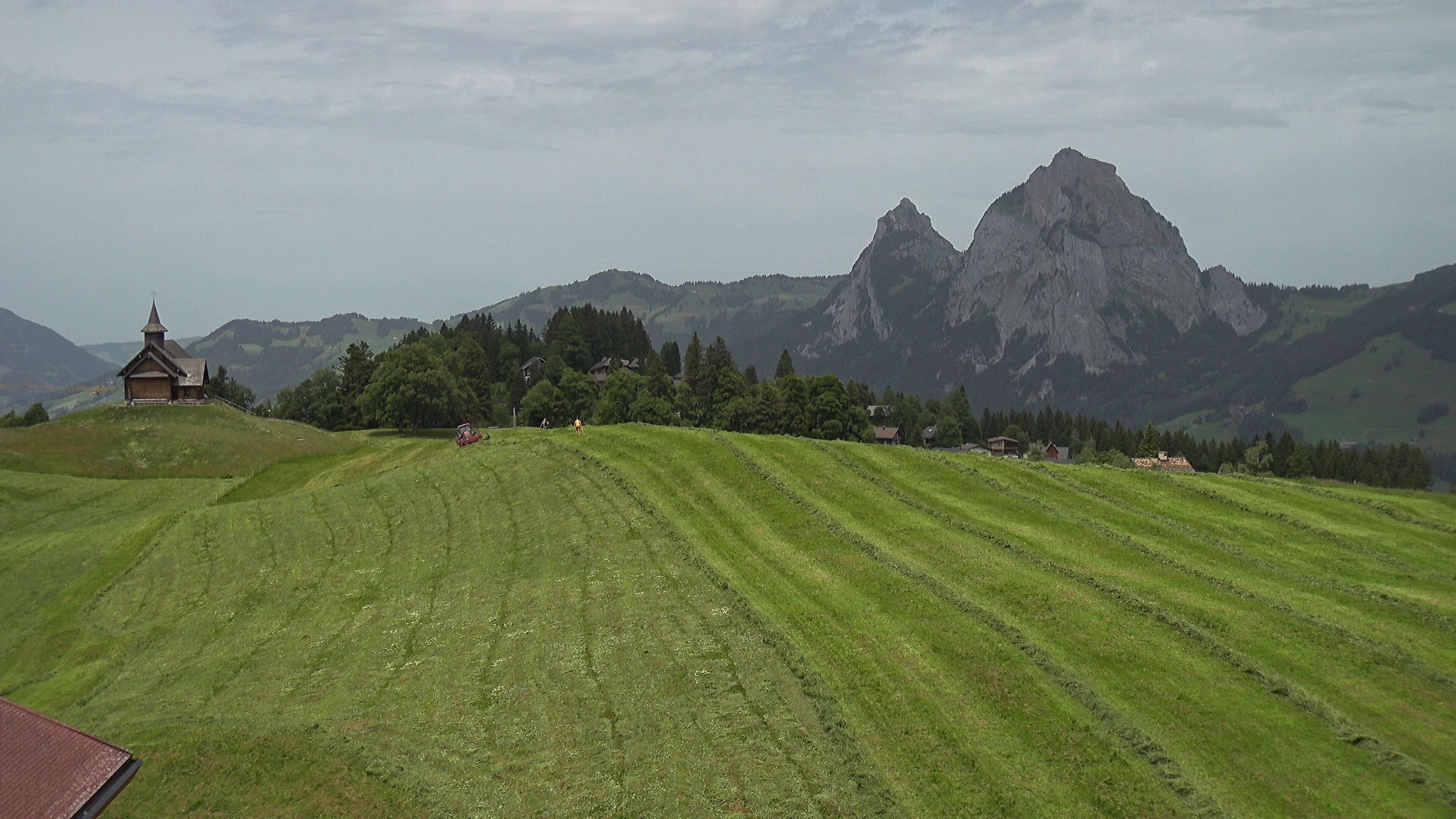 Archiv Foto Webcam Bergstation Standseilbahn Schwyz-Stoos, Vierwaldstättersee