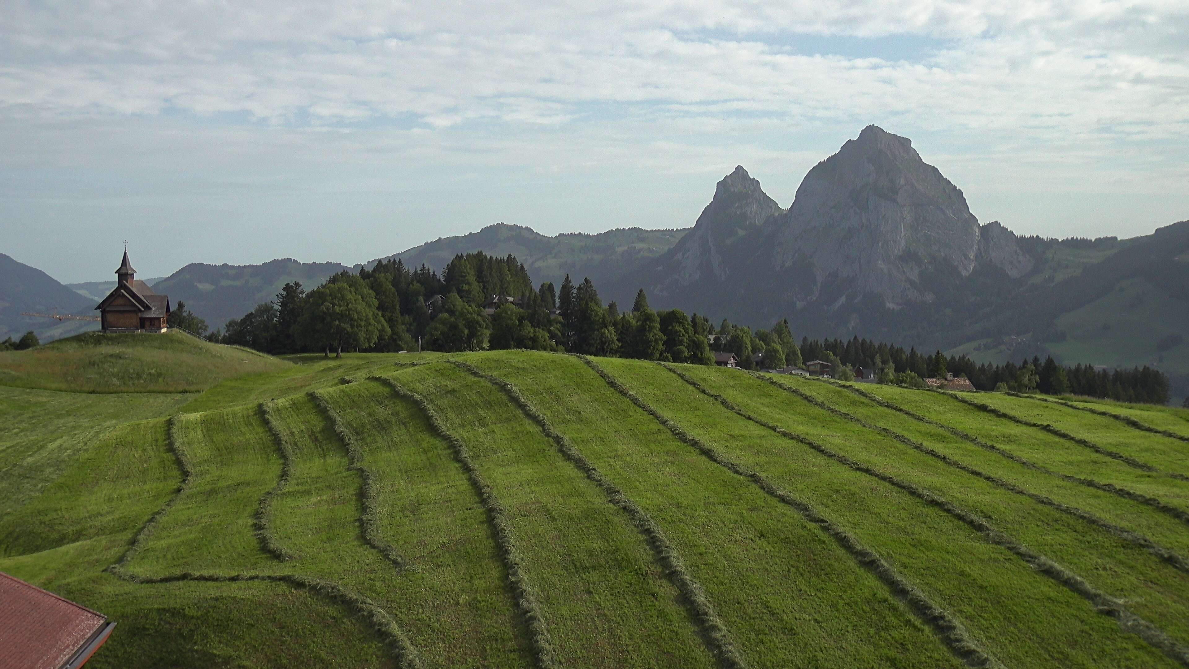 Archiv Foto Webcam Bergstation Standseilbahn Schwyz-Stoos, Vierwaldstättersee