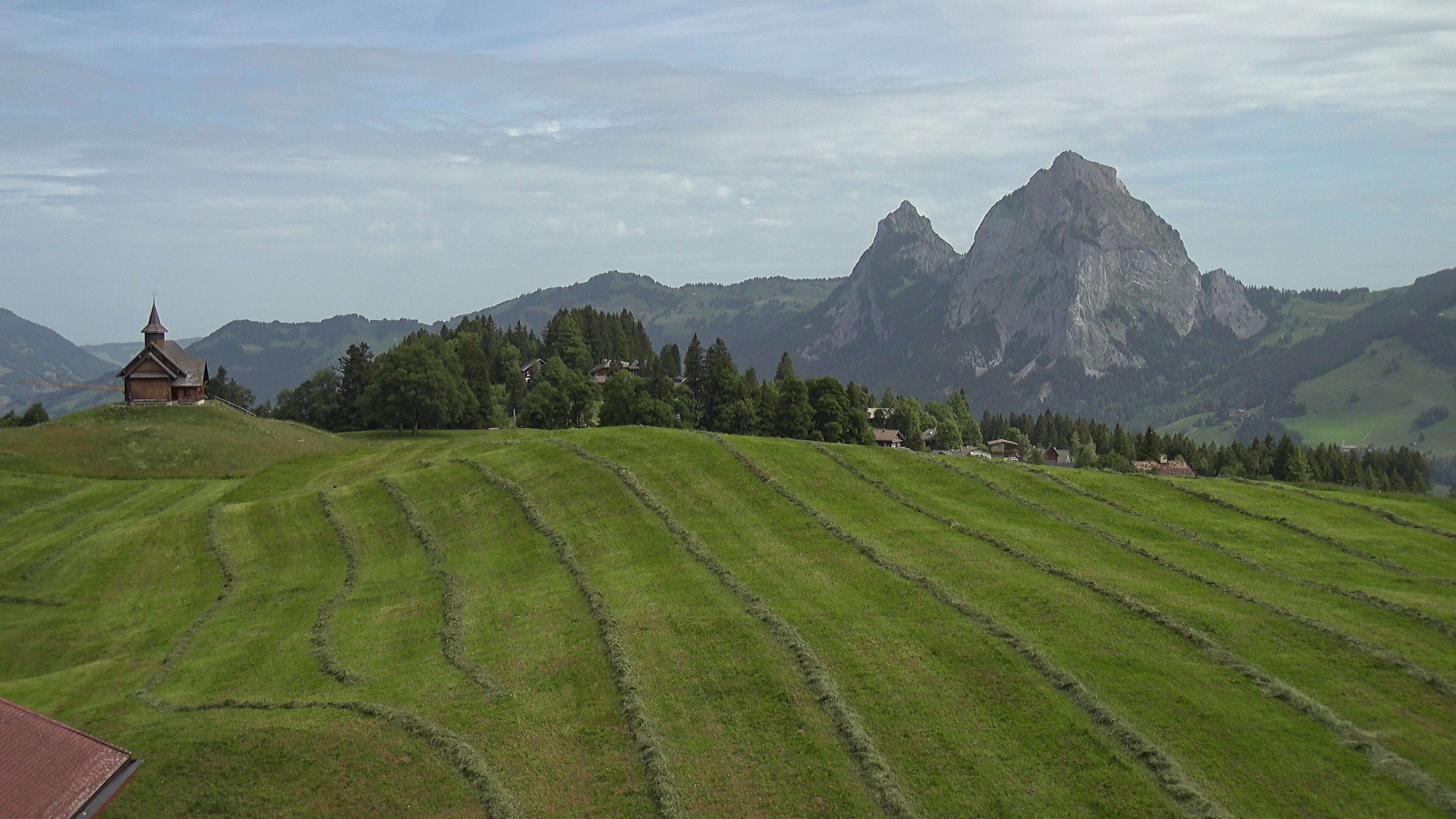Archiv Foto Webcam Bergstation Standseilbahn Schwyz-Stoos, Vierwaldstättersee
