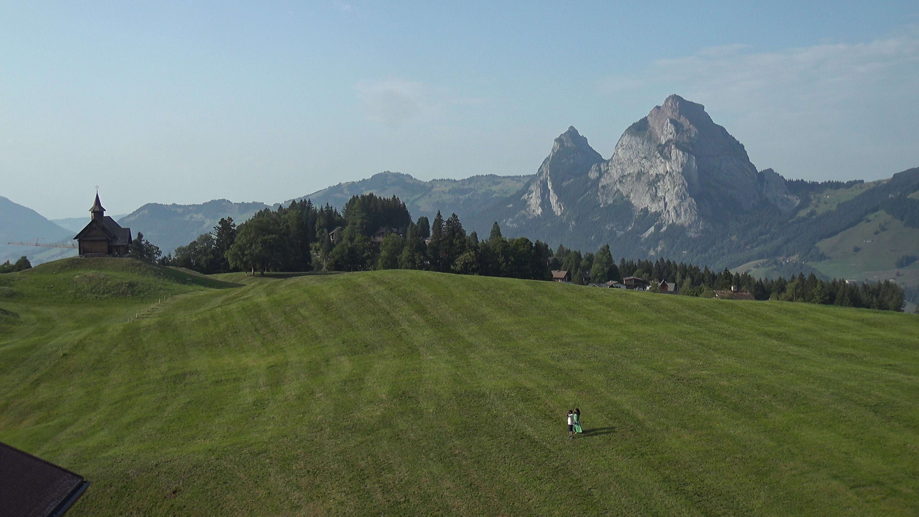 Archiv Foto Webcam Bergstation Standseilbahn Schwyz-Stoos, Vierwaldstättersee