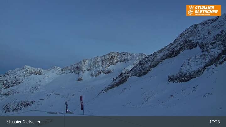 Archiv Foto Webcam Stubaier Gletscher: Eisgrat Bergstation