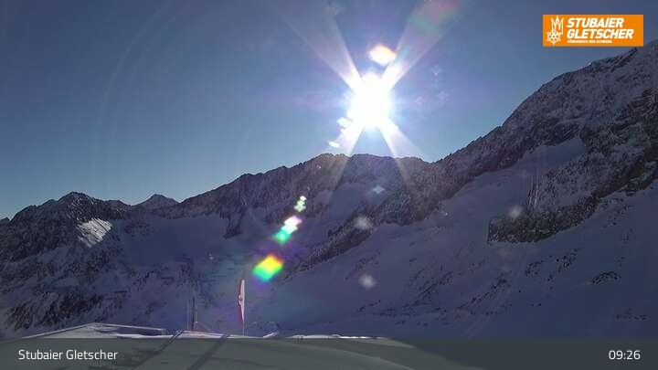 Archiv Foto Webcam Stubaier Gletscher: Eisgrat Bergstation