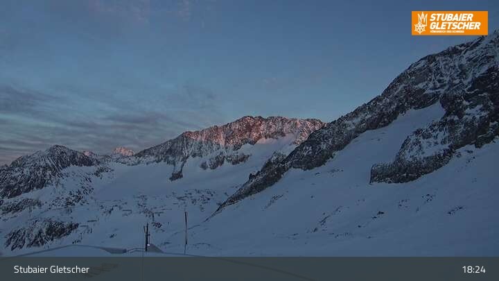 Archiv Foto Webcam Stubaier Gletscher: Eisgrat Bergstation