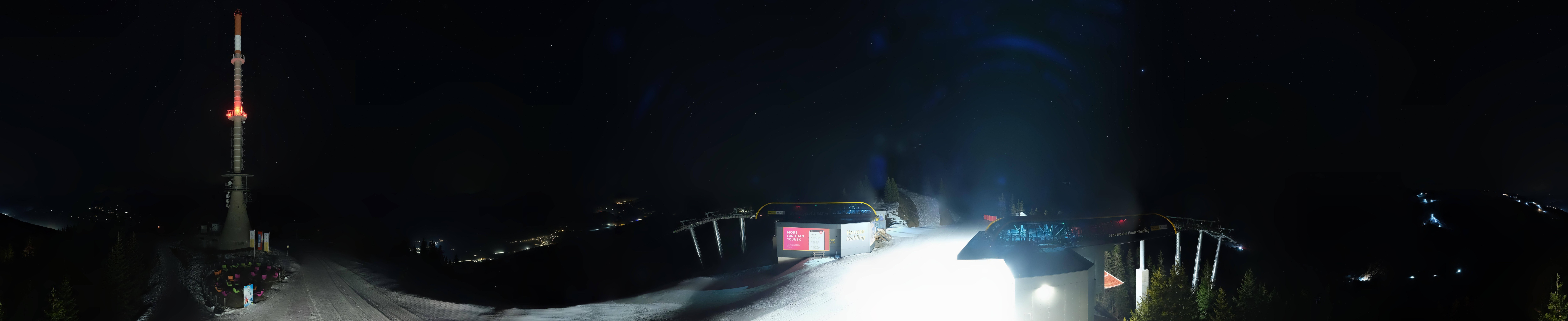 Archiv Foto Webcam Hauser Kaibling: Panorama Sendemast