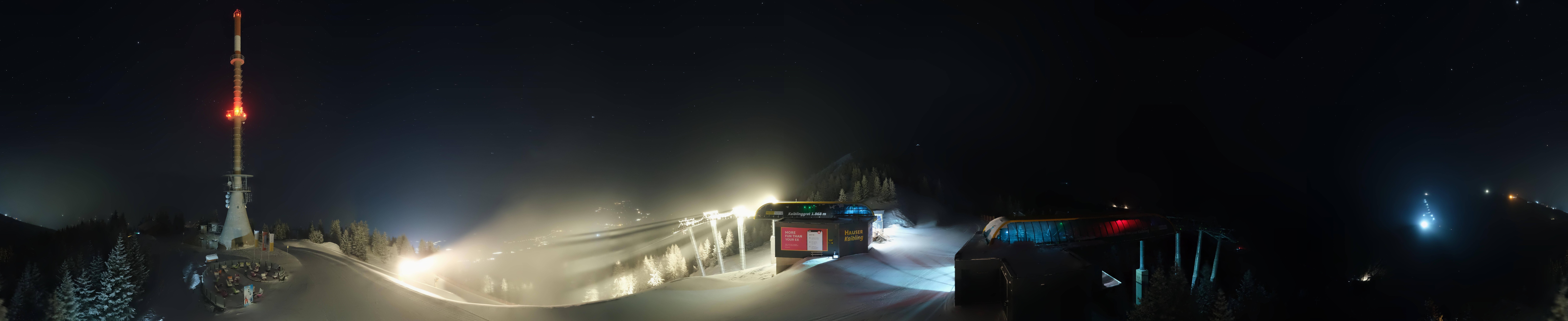 Archiv Foto Webcam Hauser Kaibling: Panorama Sendemast