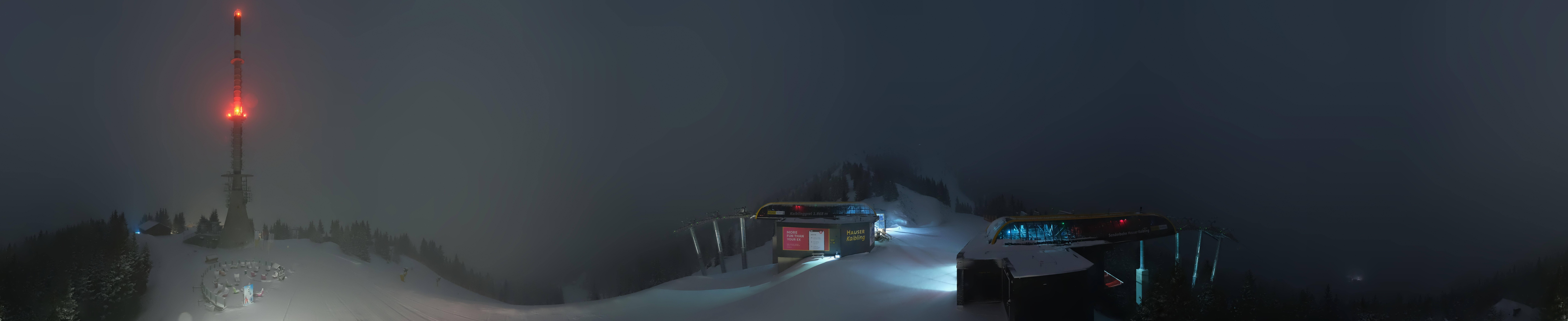 Archiv Foto Webcam Hauser Kaibling: Panorama Sendemast