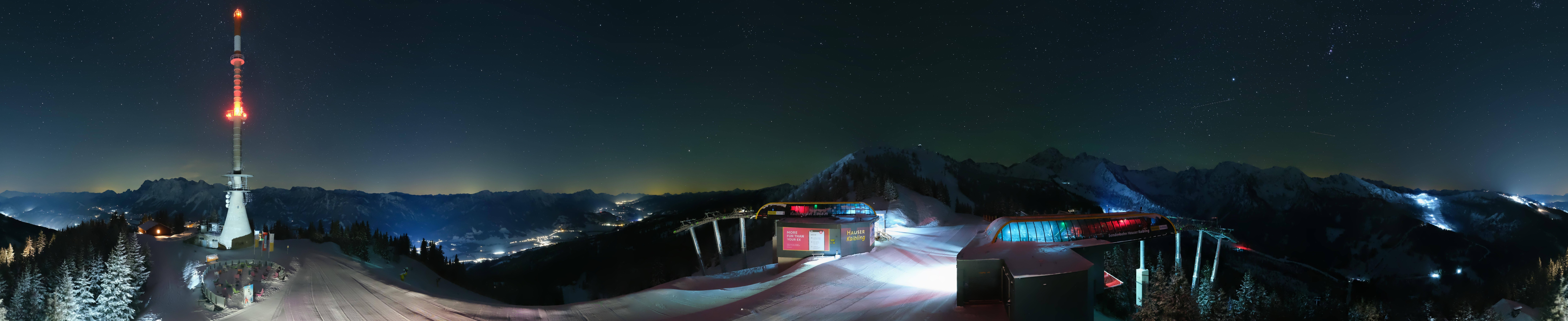 Archived image Webcam 360 degree Panoramic view Hauser Kaibling