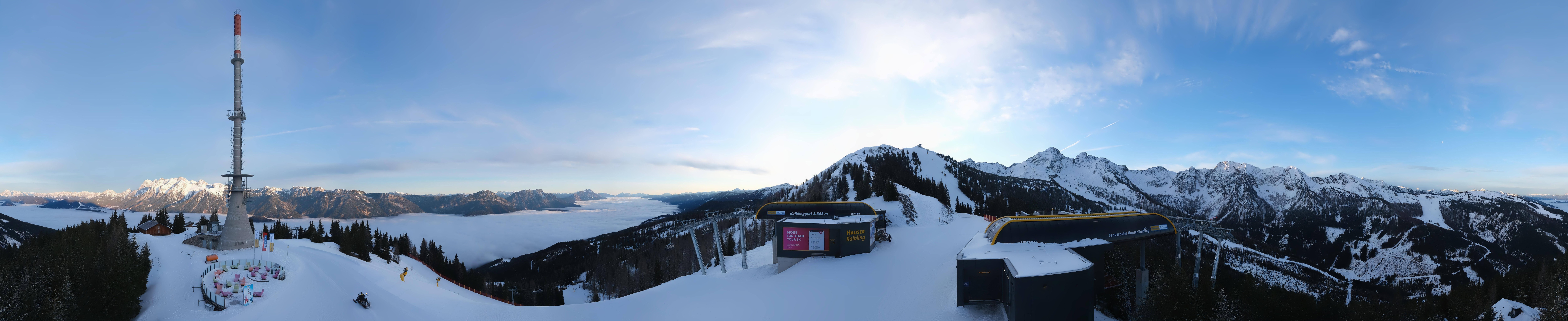 Archived image Webcam 360 degree Panoramic view Hauser Kaibling