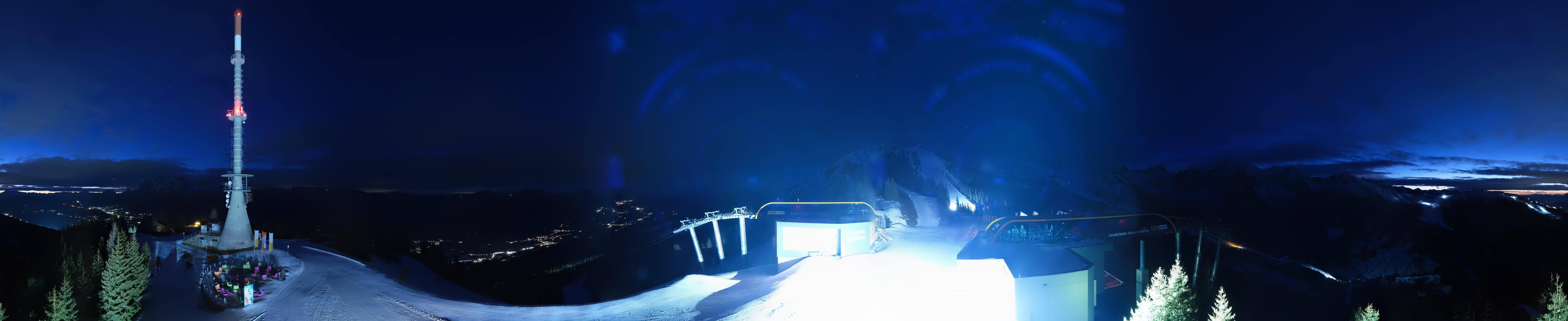 Archiv Foto Webcam Hauser Kaibling: Panorama Sendemast