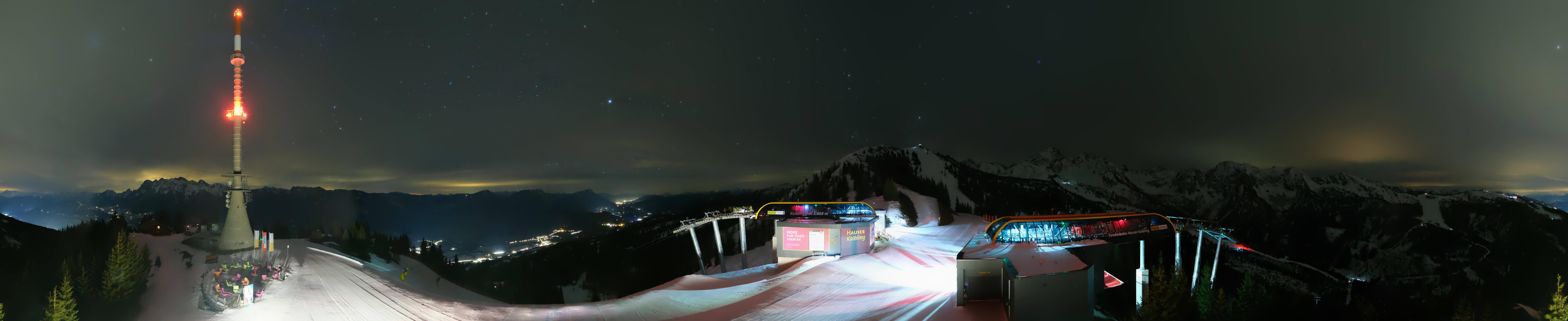 Archived image Webcam 360 degree Panoramic view Hauser Kaibling