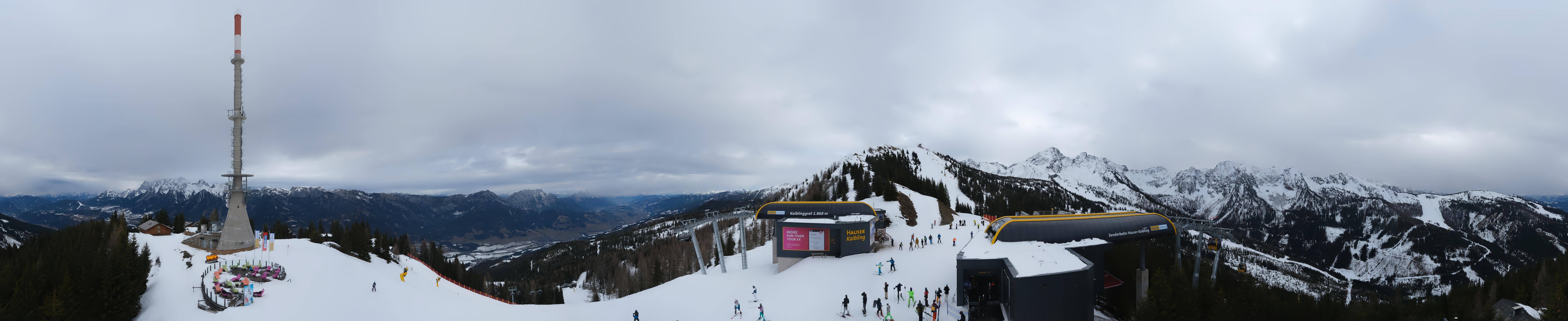 Archived image Webcam 360 degree Panoramic view Hauser Kaibling