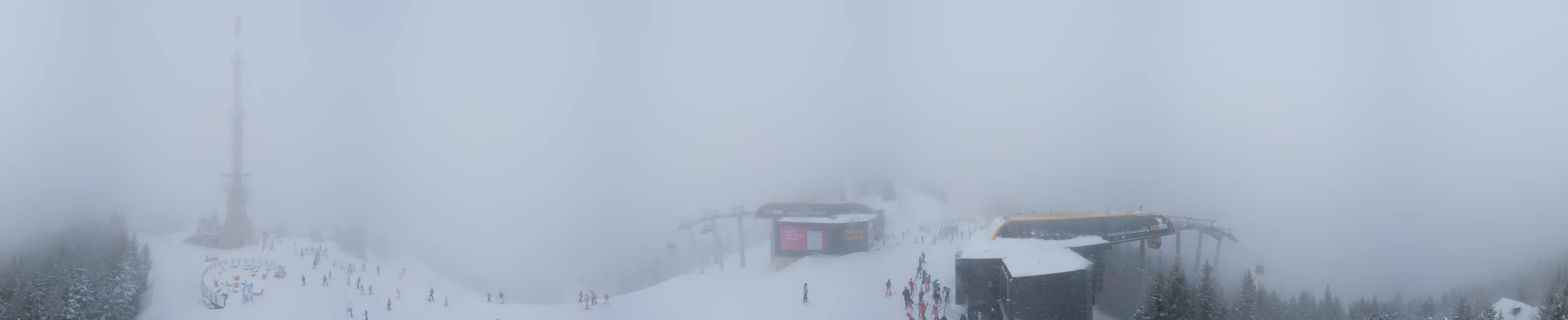 Archiv Foto Webcam Hauser Kaibling: Panorama Sendemast