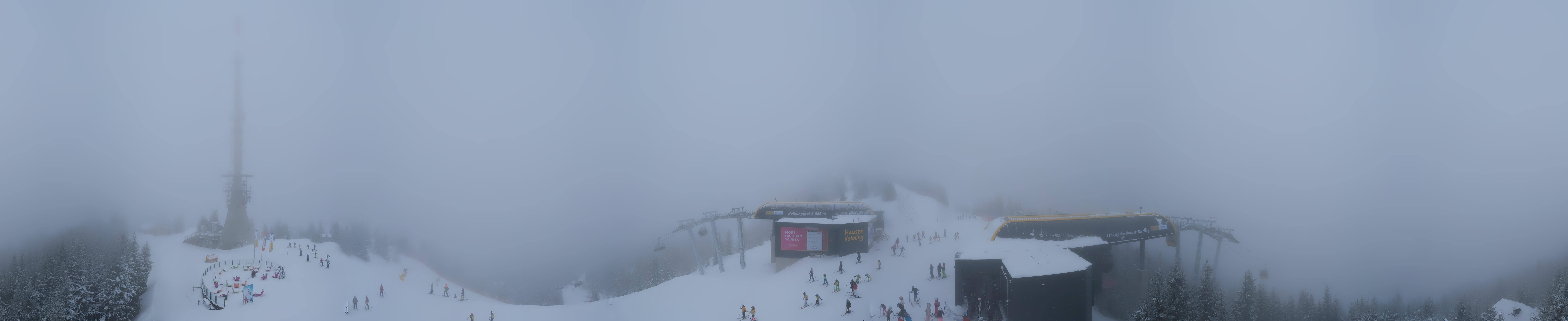 Archiv Foto Webcam Hauser Kaibling: Panorama Sendemast