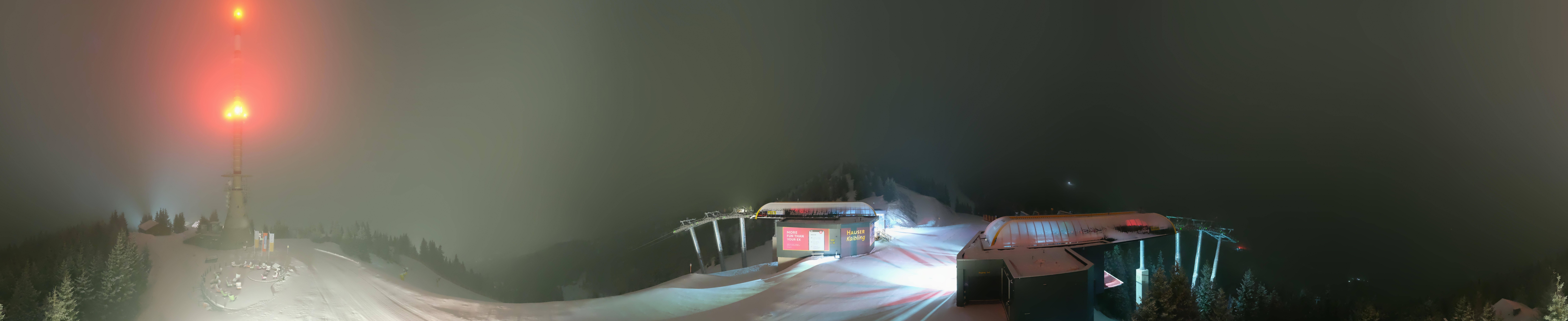 Archiv Foto Webcam Hauser Kaibling: Panorama Sendemast