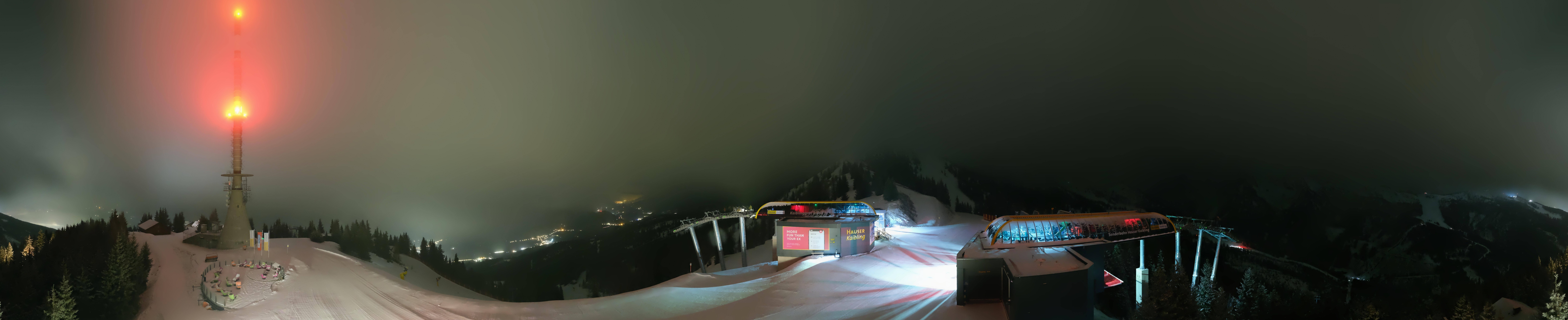 Archiv Foto Webcam Hauser Kaibling: Panorama Sendemast