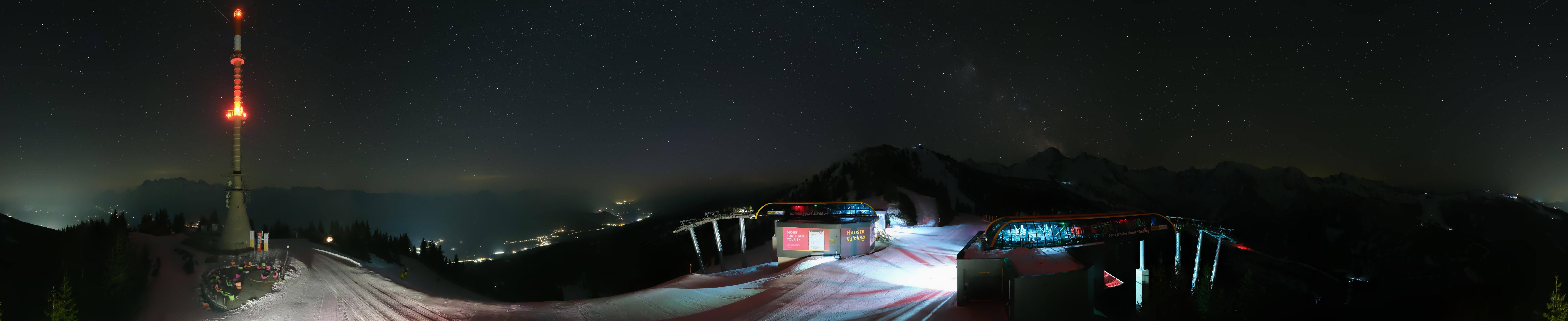 Archived image Webcam 360 degree Panoramic view Hauser Kaibling