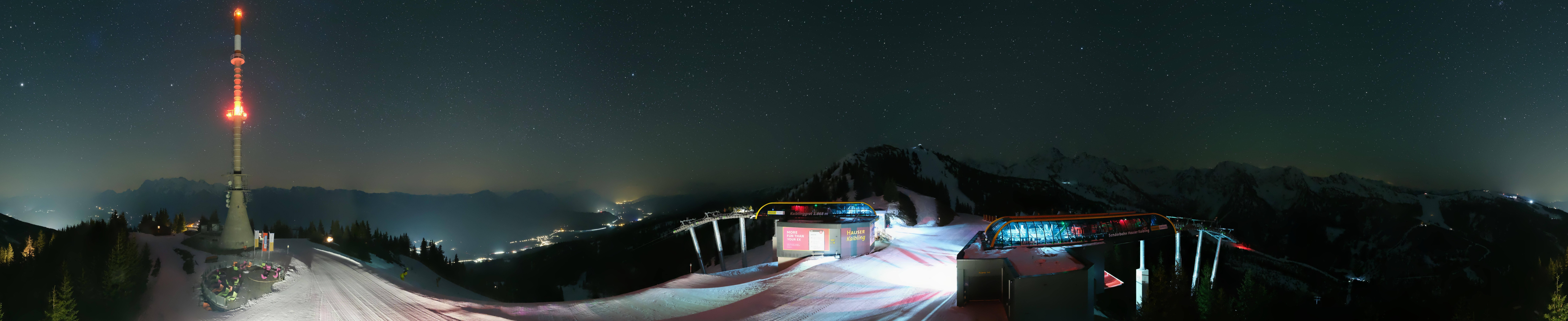 Archived image Webcam 360 degree Panoramic view Hauser Kaibling