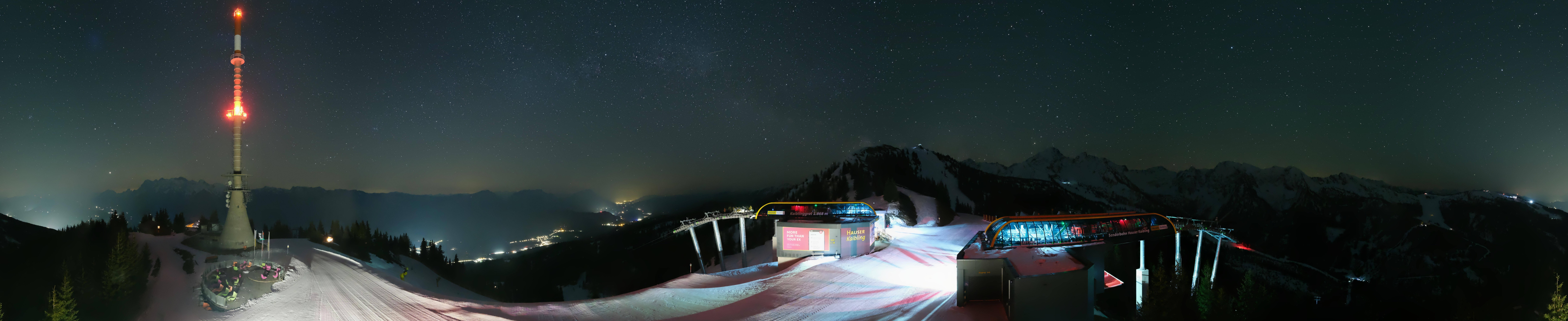 Archived image Webcam 360 degree Panoramic view Hauser Kaibling