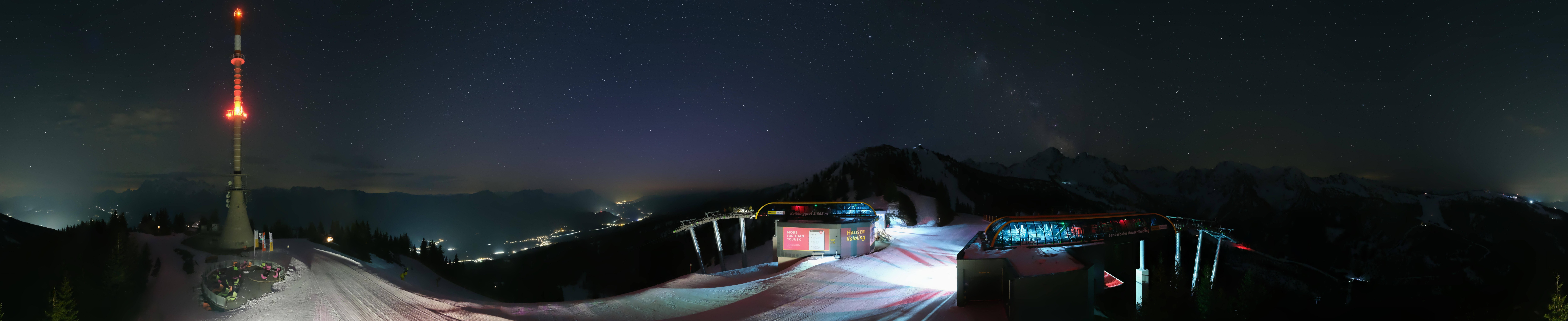 Archived image Webcam 360 degree Panoramic view Hauser Kaibling