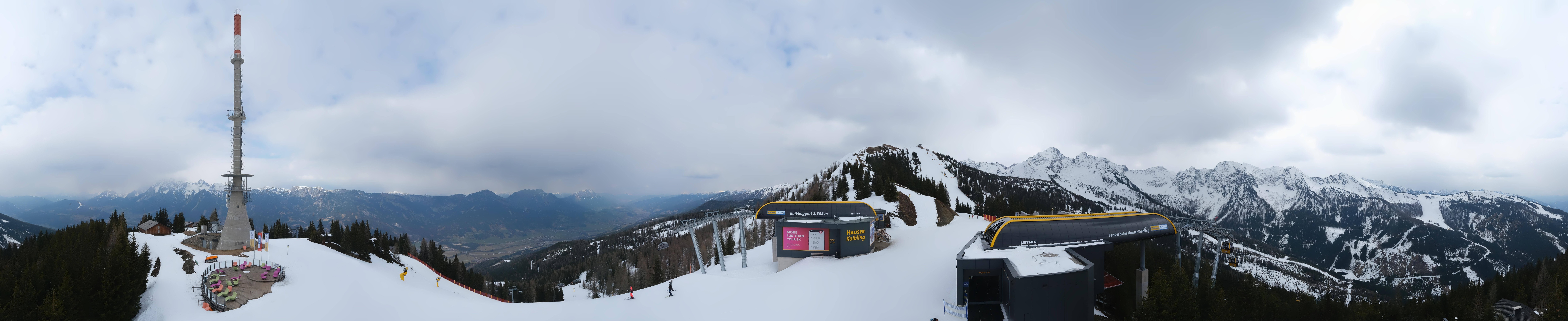 Archived image Webcam 360 degree Panoramic view Hauser Kaibling