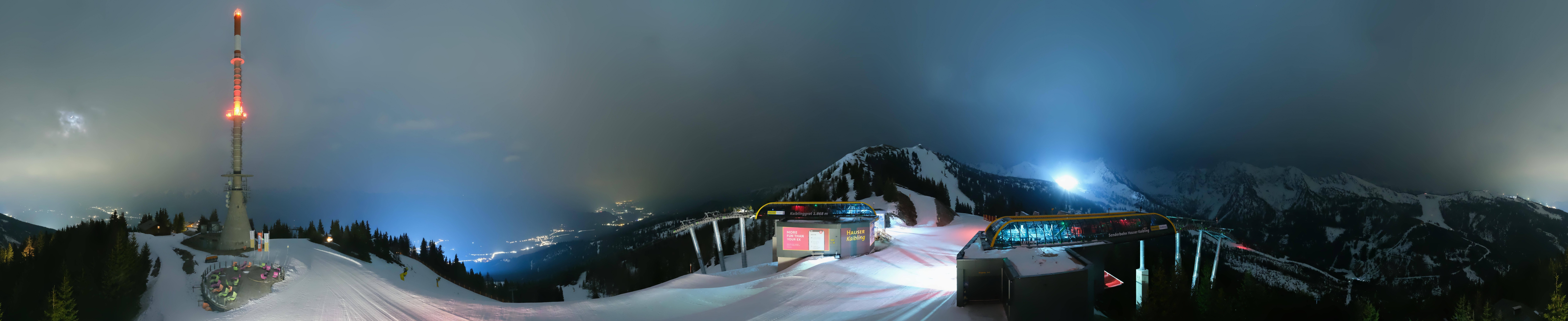 Archived image Webcam 360 degree Panoramic view Hauser Kaibling