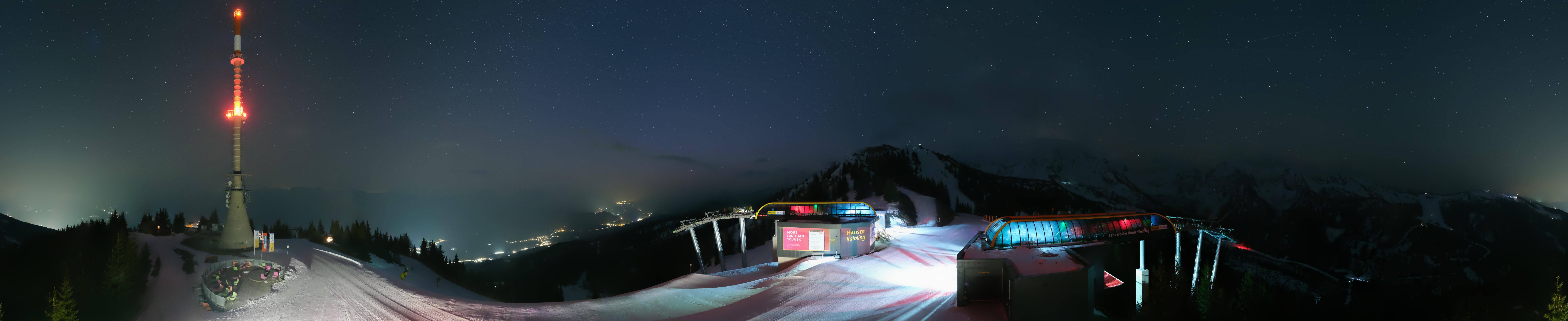 Archiv Foto Webcam Hauser Kaibling: Panorama Sendemast