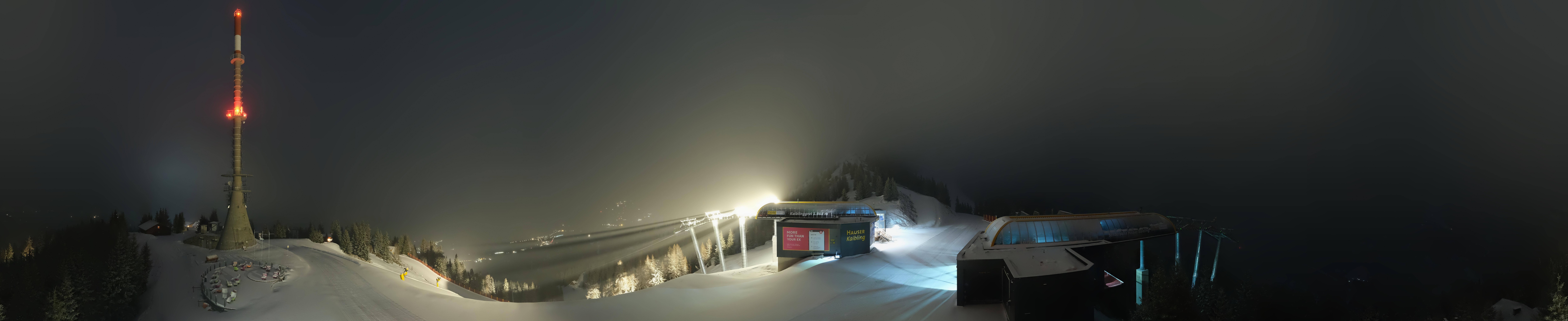 Archived image Webcam 360 degree Panoramic view Hauser Kaibling