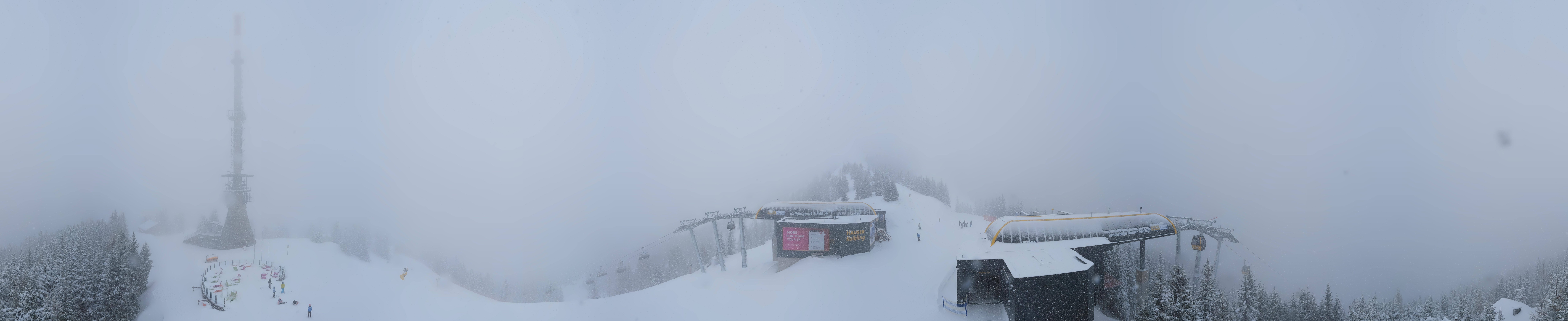 Archived image Webcam 360 degree Panoramic view Hauser Kaibling