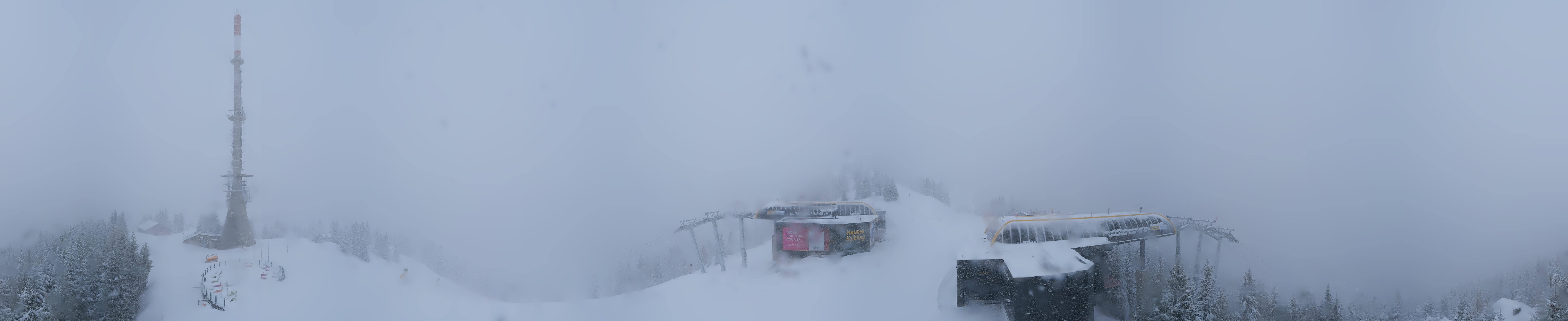 Archived image Webcam 360 degree Panoramic view Hauser Kaibling