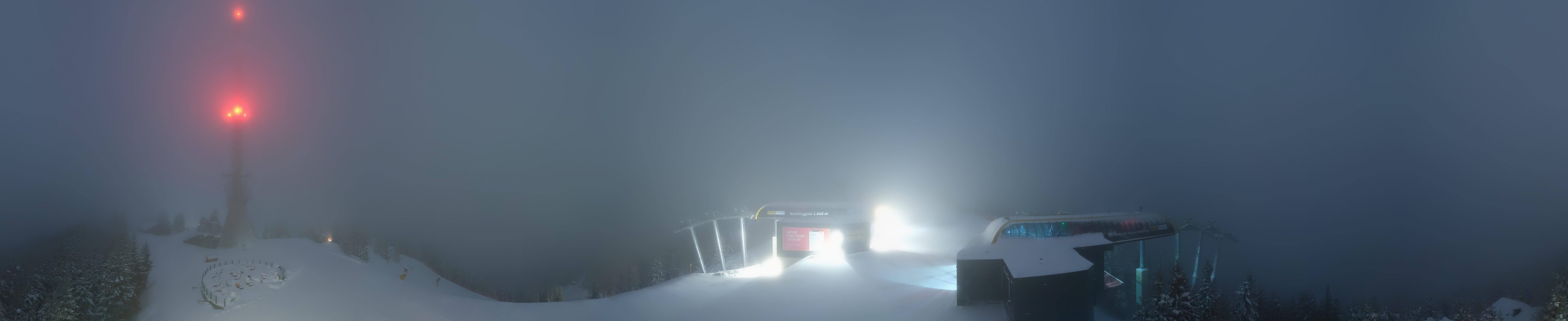 Archiv Foto Webcam Hauser Kaibling: Panorama Sendemast