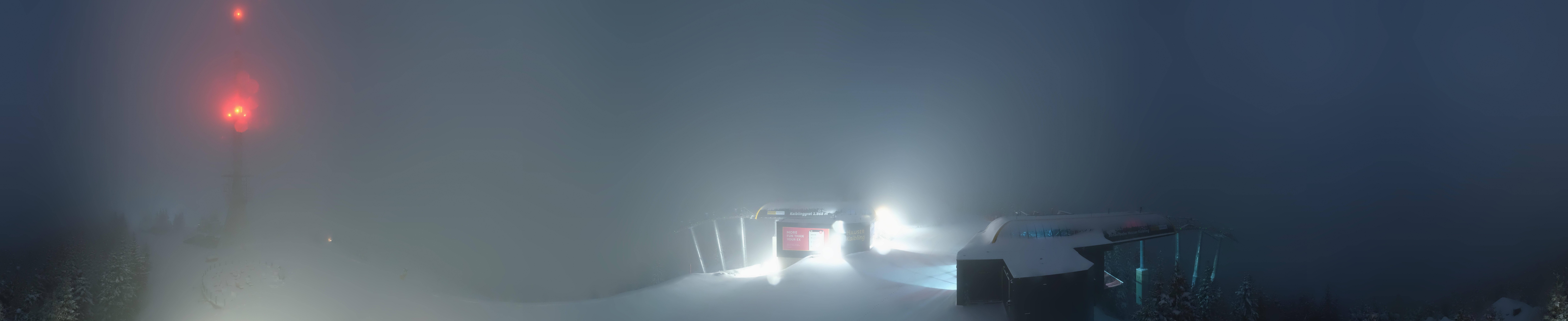 Archiv Foto Webcam Hauser Kaibling: Panorama Sendemast