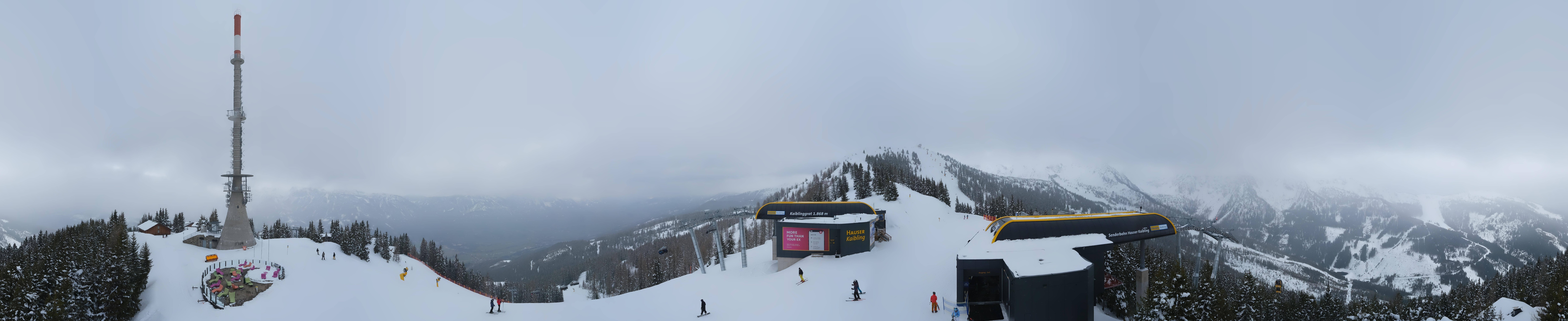 Archived image Webcam 360 degree Panoramic view Hauser Kaibling