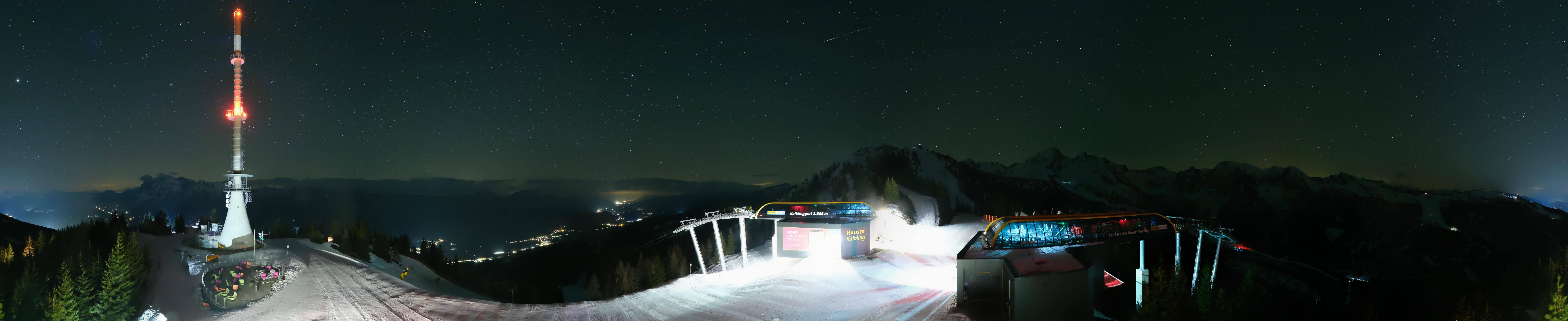 Archived image Webcam 360 degree Panoramic view Hauser Kaibling