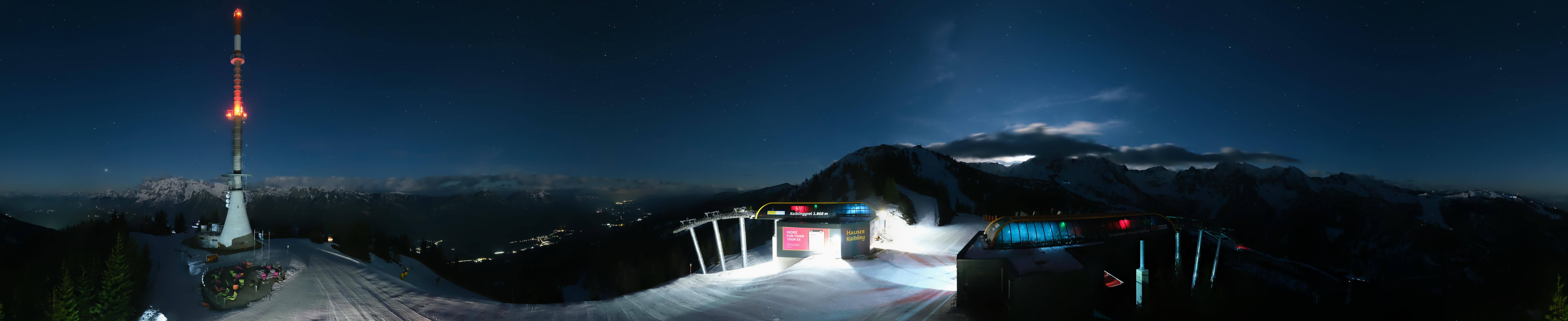 Archived image Webcam 360 degree Panoramic view Hauser Kaibling