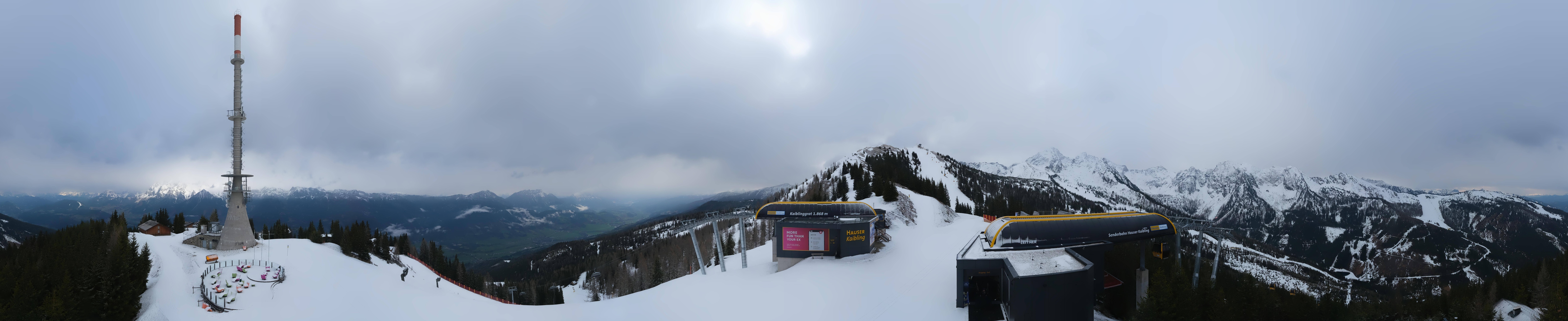 Archived image Webcam 360 degree Panoramic view Hauser Kaibling