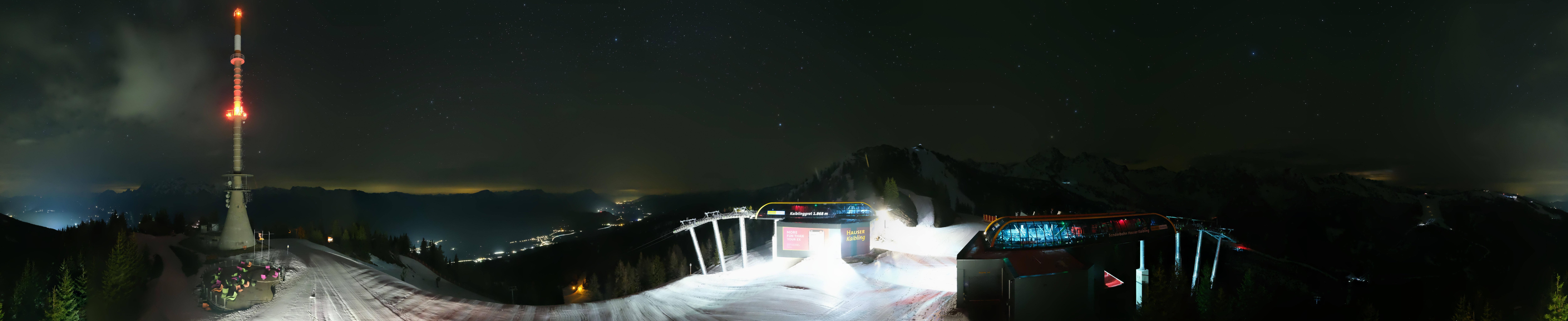 Archived image Webcam 360 degree Panoramic view Hauser Kaibling