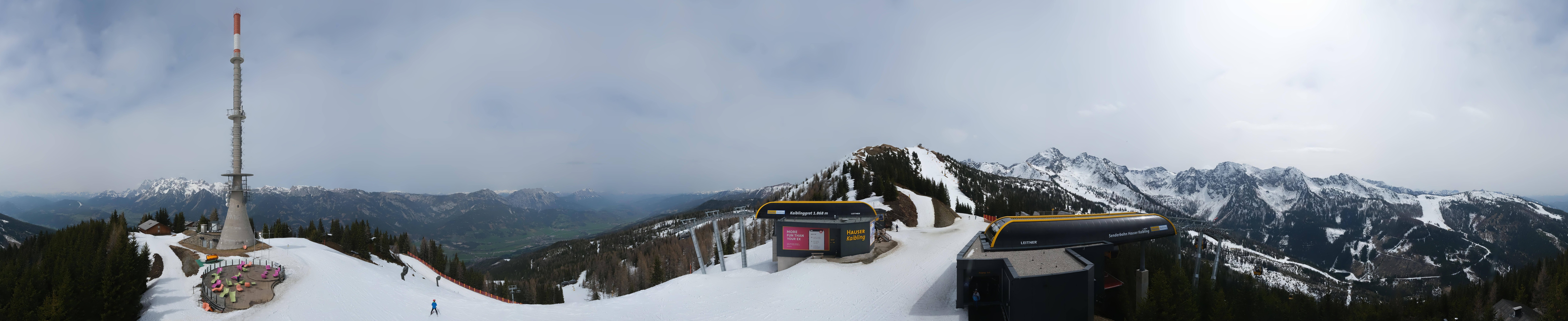 Archived image Webcam 360 degree Panoramic view Hauser Kaibling