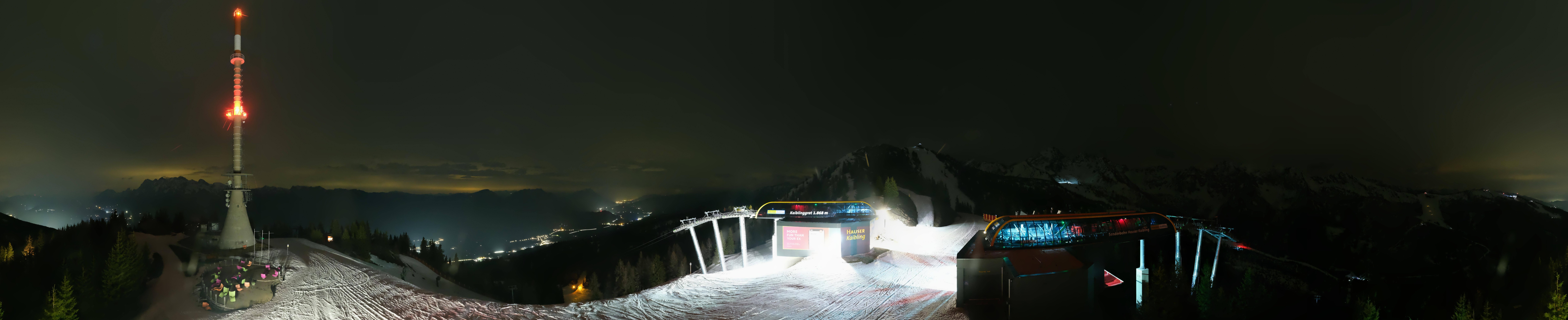 Archived image Webcam 360 degree Panoramic view Hauser Kaibling