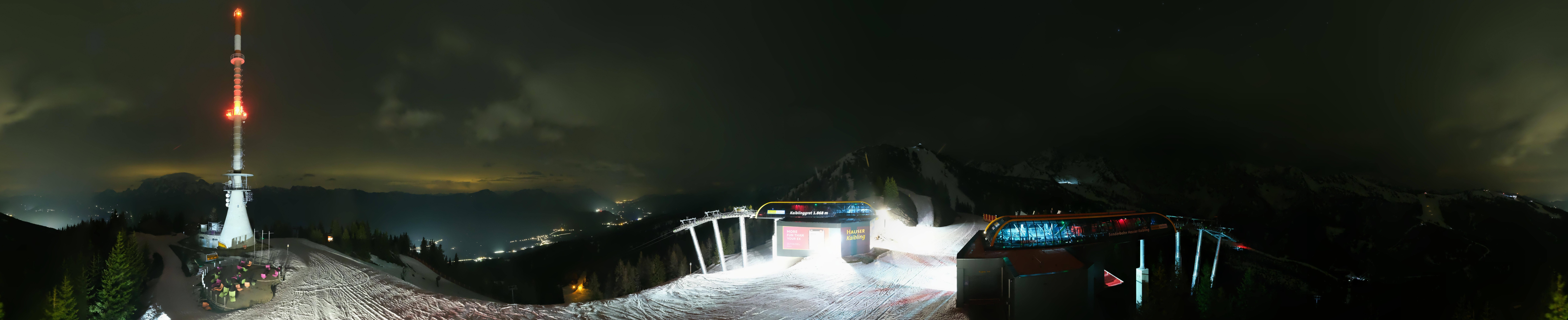 Archived image Webcam 360 degree Panoramic view Hauser Kaibling